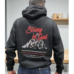Hoodie - Strong in God